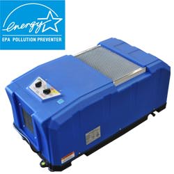 An energy efficient Energy Star rated crawl space dehumidifier installed in AR