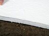 Crawl space insulation installed in Arkansas on a dirt floor