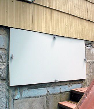 Airtight crawl space doors in Paron