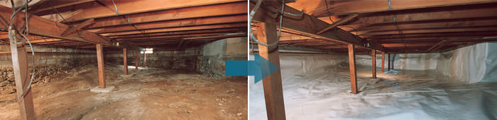 Crawl Space Repair in AR, including Jacksonville, Benton & Little Rock.