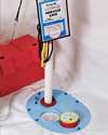An installed crawl space sump pump by Little Rock Air Force Base waterproofers