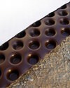 Crawl space drainage matting in a home in Hensley, Arkansas