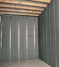 Thermal insulation panels for basement finishing in Benton, Arkansas