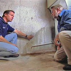 creating a basement waterproofing system with contractors in Wrightsville